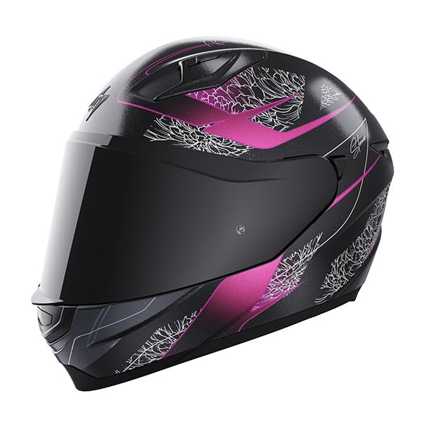 Kask integralny STORMER Strike Blossom (fioletowo-różowy), homologacja ECE 22.06 – przystosowany do montażu Pinlocka i systemu Bluetooth