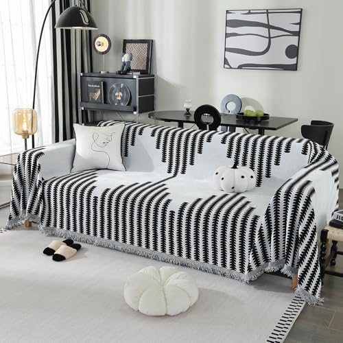 DeepDream Sofa Überzug 1/2/3/4 Sitzer, Chenille Sofaüberwurf Waschbar L Form Sektionssofa, Couch...