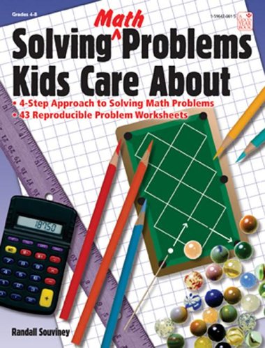Amazon.com: Solving Math Problems Kids Care About, Grades 4-8: ...