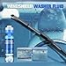 Blueberry Scented Concentrated Windshield Washer Fluid - 2X Concentrated Formula All-Season Car Windshield Wiper Fluid (1Pcs)