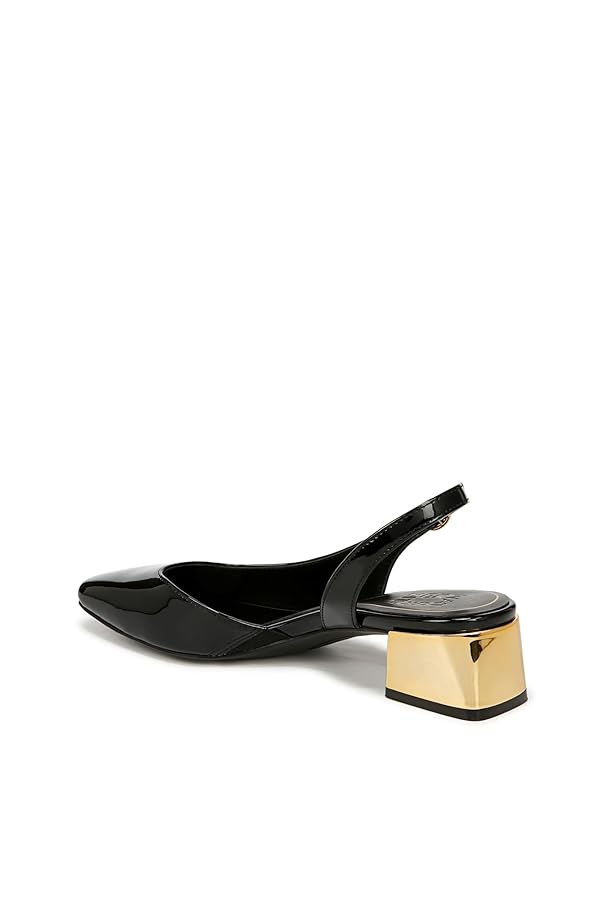 Naturalizer Women's Classic Pump, Black Faux Leather, 10 Wide by Naturalizer - Image 3