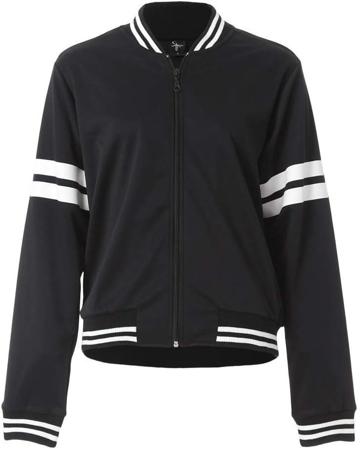 Move U Varsity Bomber Track Jacket for Women