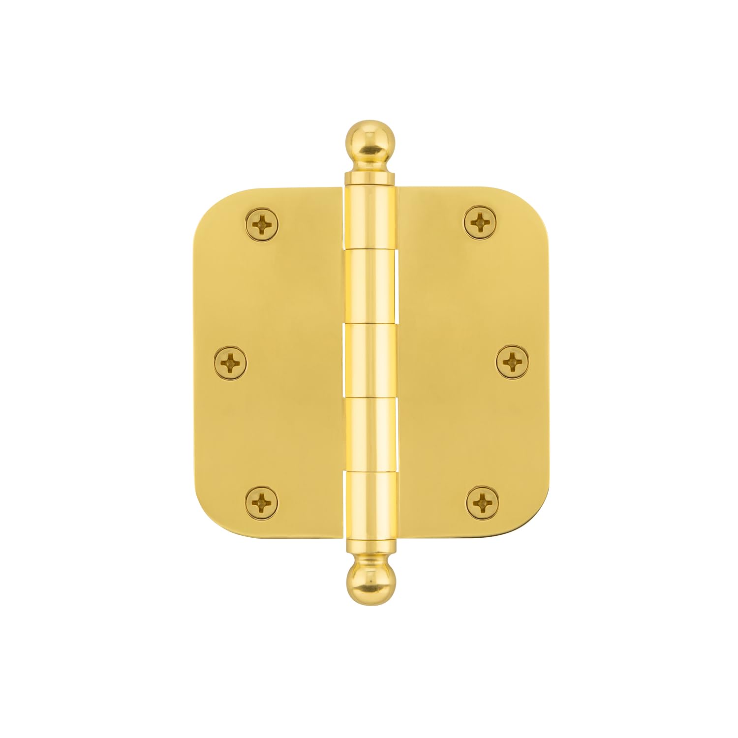 Nostalgic Warehouse Ball-Tip Residential Door Hinge with Radius Corner, 3.5 Inch ( Pack of 1)