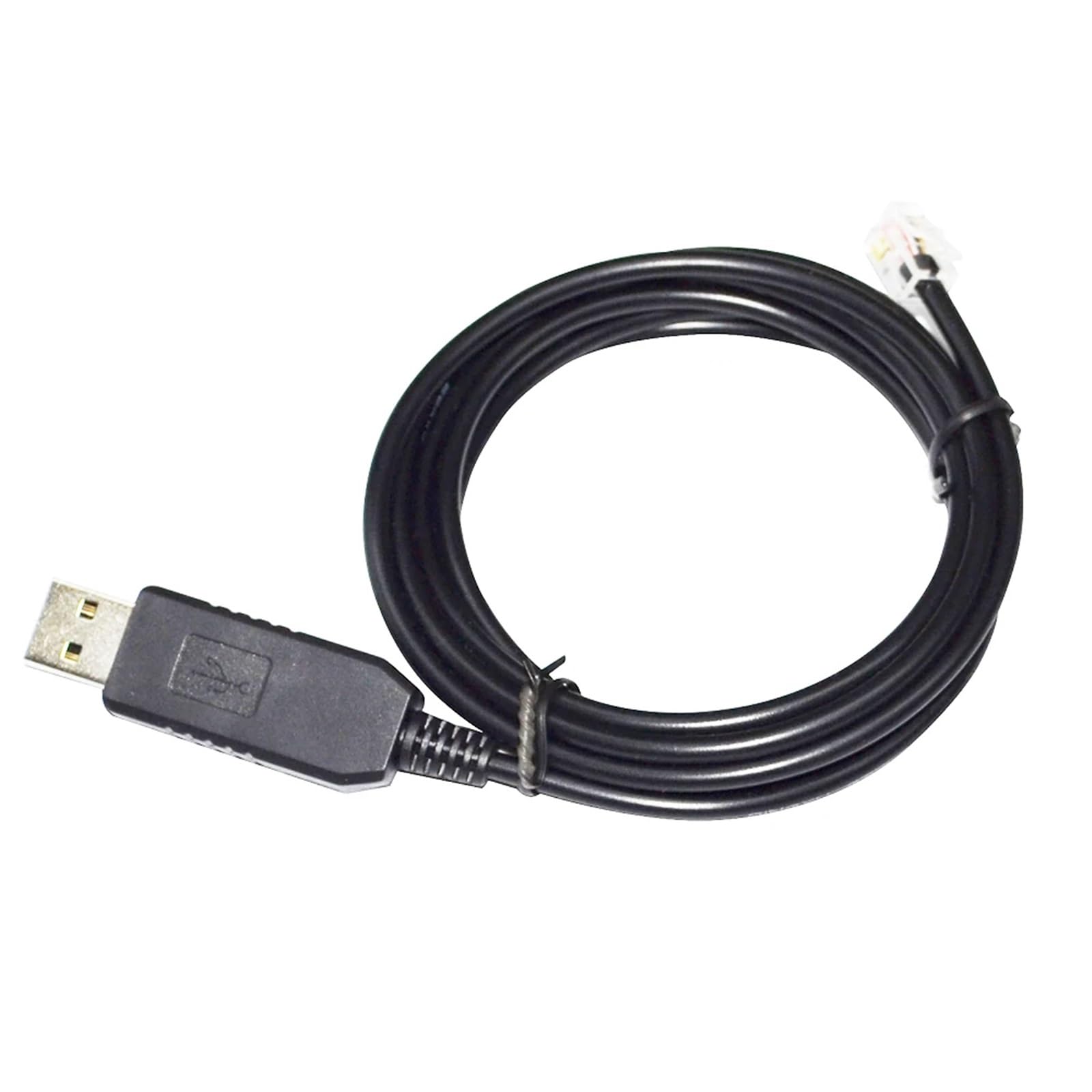 GKJHTED INDUSTRIAL FT232RL CHIP USB to RS232 RJ11 RJ9 4P4C SERIAL CABLE for PC to HAND CONTROL of CELESTRON Mount KABLE(1.8M)