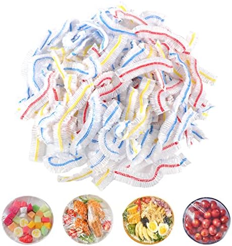 E-Basic] - 100pcs Disposable Plastic Food Cover Wrap Jamaica - Foto 11