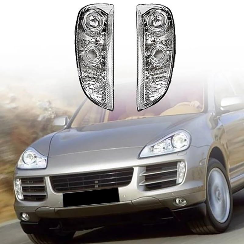 Feu antibrouillard gauche Porsche Cayenne 2007-2010 clignotant DRL - 2