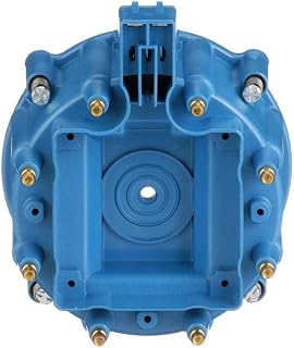 Distributor Cap for Chevrolet Monza 1975 1976 4.3L V8, for GMC Caballero 1978 1979 1980 1981 1982 1983 1984 1985 1986 1987 5.0L V8, 1-PC