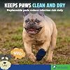 Healers Gauze Insert Bandages for Dog Booties – Non-Stick Paw Pads for Wound Care & Protection – Soft, Breathable, Replaceable Gauze Pads – Fits X-Small Healers Dog Boots – 8 Pack #4