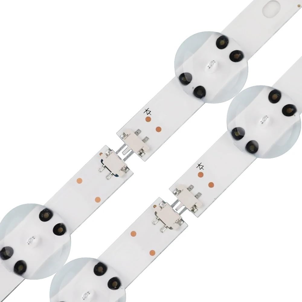 Striscia di retroilluminazione a LED 10 Lampada Compatibile for LG Sung WEI55V0 E74739 94V-0 43 "V17 Art3 2867 TV 43LJ614V 43LV340C 43UJ670V 43UJ6565 43UJ6525