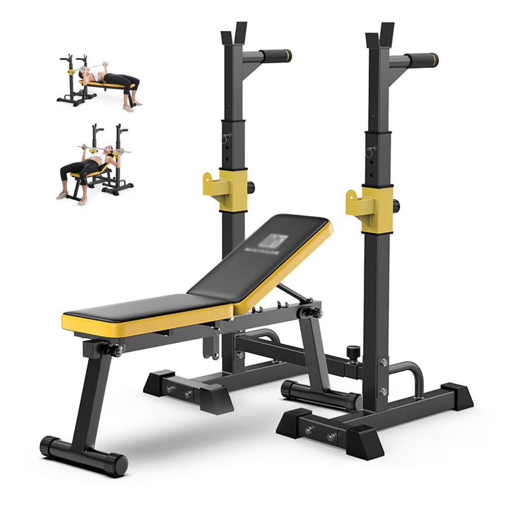 Amazon | ディップスタンド スクワットラック ダンベルベンチ ホーム  