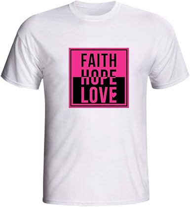 camiseta faith hope love