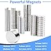 255PCS Small Strong Magnet, Neodymium Disc Magnets Heavy Duty,7 Different Sizes,Rare Earth Magnets Round Small Refrigerator Magnet for Crafts Whiteboard Kitchen, Office, Miniatures School