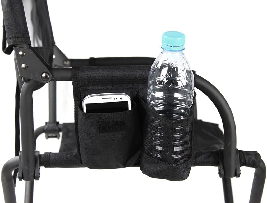 Front Runner Expander Camping Chair (Black Portable Outdoor Folding Chair).