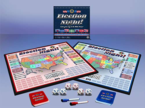 Semper Smart Games Election Night juego de mesa educativo miniatura 2