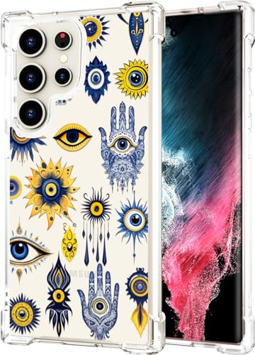Coque Samsung S23 Ultra transparente antichoc anti-jaunissement motif chic