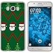 Produktbild PhoneNatic Case kompatibel mit Samsung Galaxy J7 (2016) J710 Silikon-Hülle X Mas Weihnachten X-Mas Sweater M7