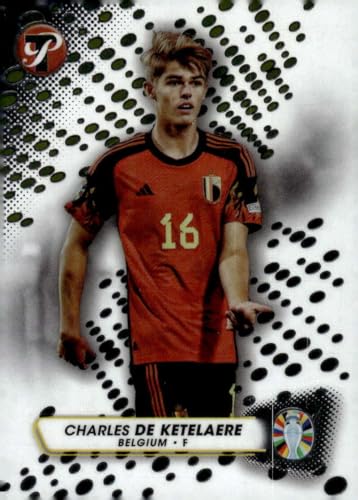 Image of CHARLES DE KETELAERE 2023 Topps Pristine Road to Euro 2024#10 NM-MT Soccer