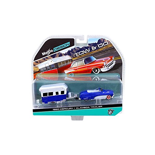 Maisto vehículo a escala 1:64 Tow & Go 1950 Mercury miniatura 2