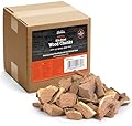 Camerons All Natural Maple Wood Chunks for Smoking Meat -840 Cu. in. Box, Approx 10 Pounds- Kiln Dried Large Cut BBQ Wood Chips for Smoker - Barbecue Chunks Smoker Accessories