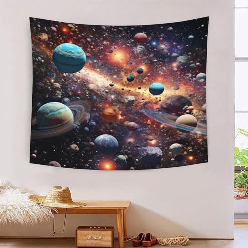 Tapisserie murale tissu occultant imperfection mur grand format decoration univers 3D