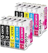 新品★エプソン IC4CL59 大量 インク カートリッジ 4色セット Amazon.co.jp: Miss Deer IC4CL59 IC59 (BK/C/M/Y) エプソン用 Epson