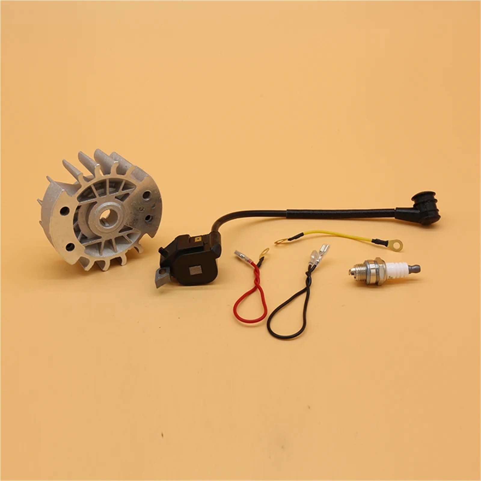 Bobina de encendido del volante y colector de admisión, compatible con motosierras de gasolina de jardín S/T/I/H/L/ 021 023 025 MS210 MS230 MS250.
