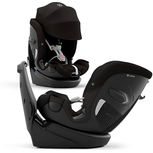 Cybex Callisto G 360 Rotating All-in-One Convertible Car Seat - Moon Black