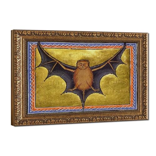 Impression chauve-souris Aberdeen Bestiary toile 50,8x76,2 cm