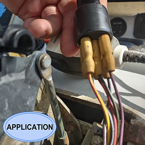 175974 Boat Key Switch Ignition and Safety Lanyard Assembly Replacement