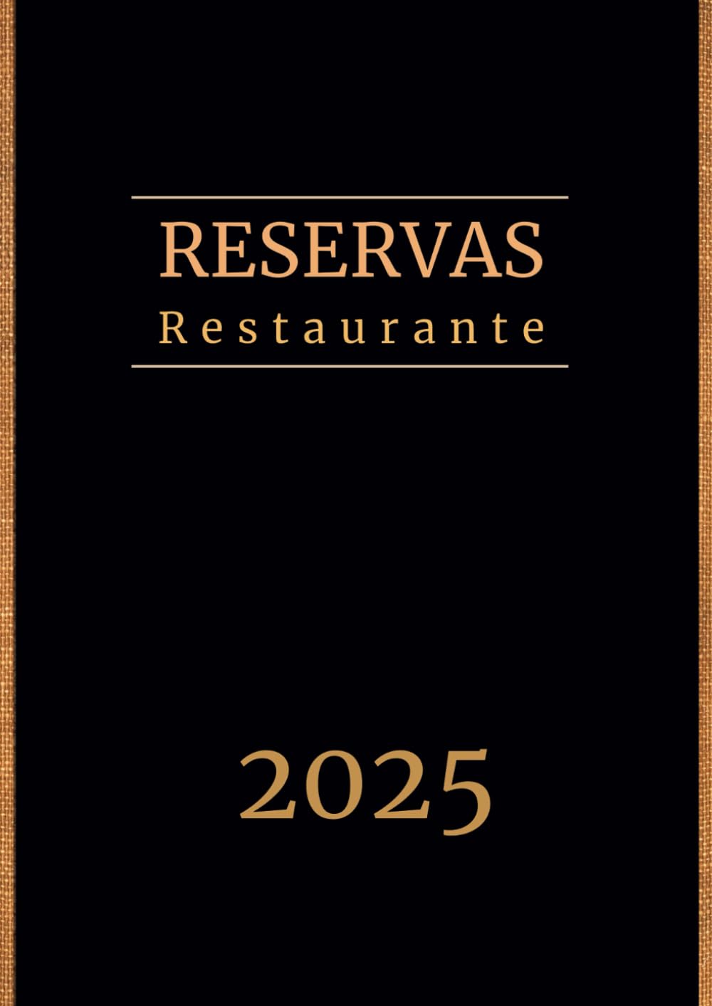Libro de reservas restaurante 2025 1 día con 2 páginas: Agenda restaurante y hostelería. Gran tamaño 761 páginas A4