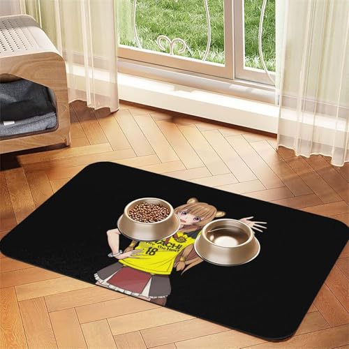 柏レイソル ペット 食事マット 給餌パッド プレースマット トイレトレー Puレザー ゴムの底 滑り止め お手入れが簡単 洗える 猫 犬用 吸水性 速乾性 防汚 持ち運びが簡単 折りたたみ 大きいサイズ 長方形 30x45cm/40x60cm