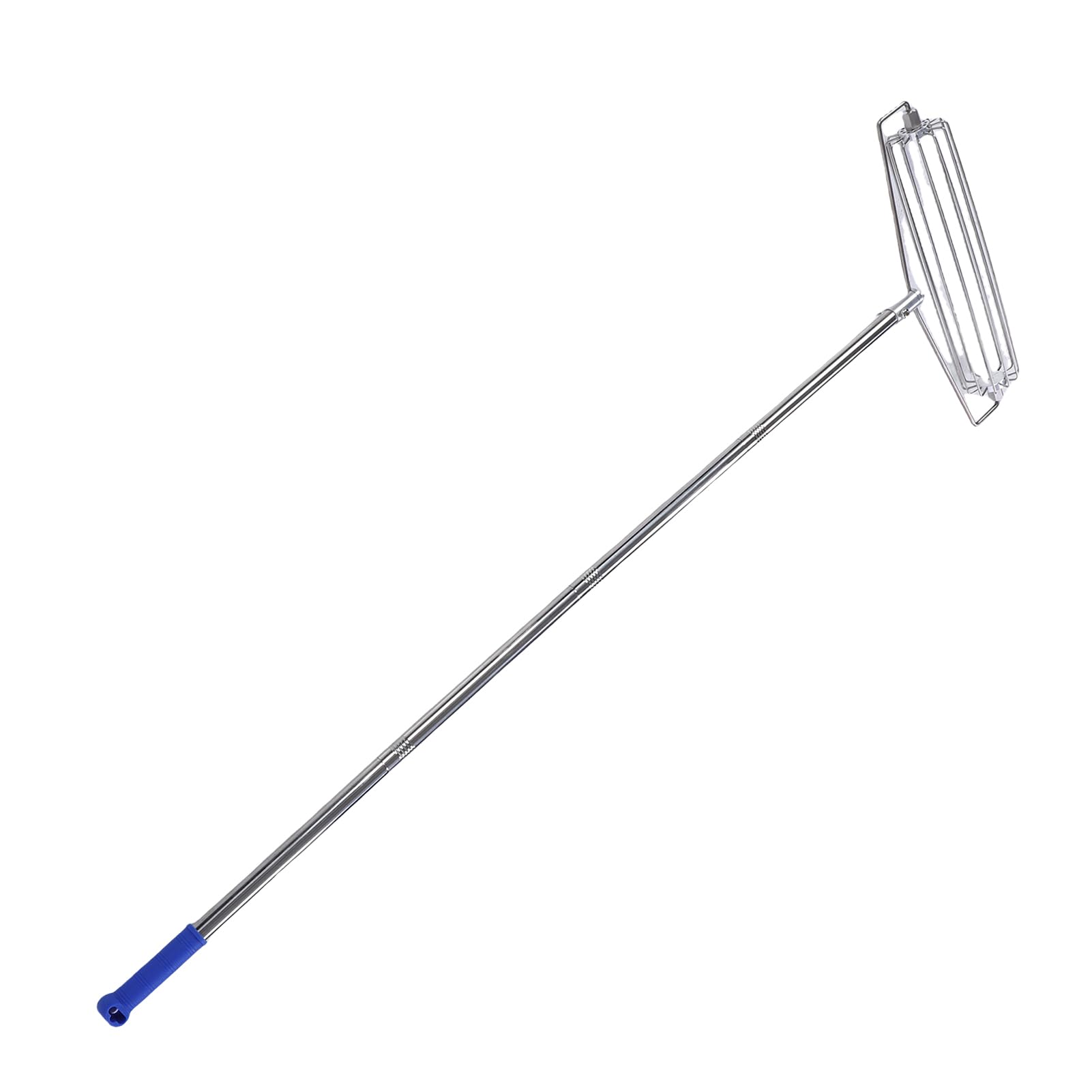 Yctze Rastrillo para Búnker de , Rodillo de Acero Inoxidable 304 de 4.5 Pies, Rastrillo para Trampa de , Campos de Béisbol Altos, Jardín, Paisaje, Playa, de con de Playa, Búnker, Césped y Jardín,