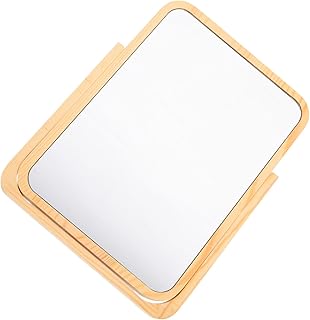 Espejo de tocador de madera, espejo de maquil...