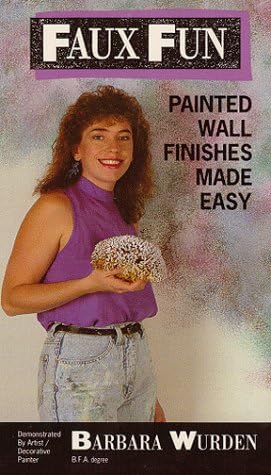 Faux Fun Painted Wall Finishes Made Easy VHS