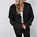 Damen Strickjacke, Herbst und Winter Damen Strickjacke, Lose weiche Kapuzenpullover Jacke, Leichte Strickjacke Jacke (DE/NL/SE/PL, Alphanumerisch, L, Regular, Regular, Weiß)