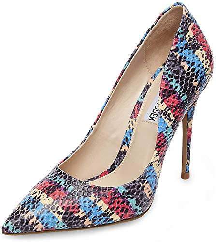 Steve Madden Womens Daisie Rainbow Multi 410 6.0 US