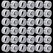 Teenitor 60 PCS Decorative Decor Balloon Rings Buckle Balloon Arch Folder Convenient Clip Connector