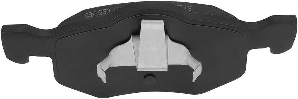 Brake Pads Kit Front, LSAILON - D843 Slotted and Chamfered Ceramic Pads Kit - For 2008-2014 For Chevrolet Express 2500,2008-2014 For GMC Savana 2500