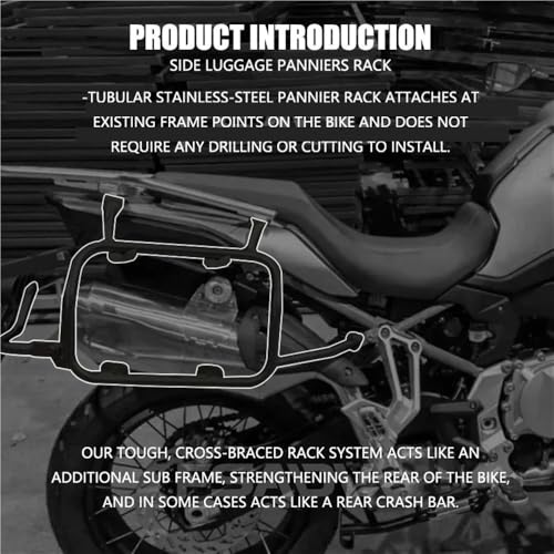 Support de sacoches latérales moto robuste pour DS900X et DSX900 - 6