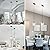 Nwaprh Pendant Light for Kitchen Island, Black Modern Crystal Glass Modern Pendant Lights, Dome Pendant Light in Kitchen Island, E12 Bulb Indoor Island Pendant Lights,for Dining Room,Living Room