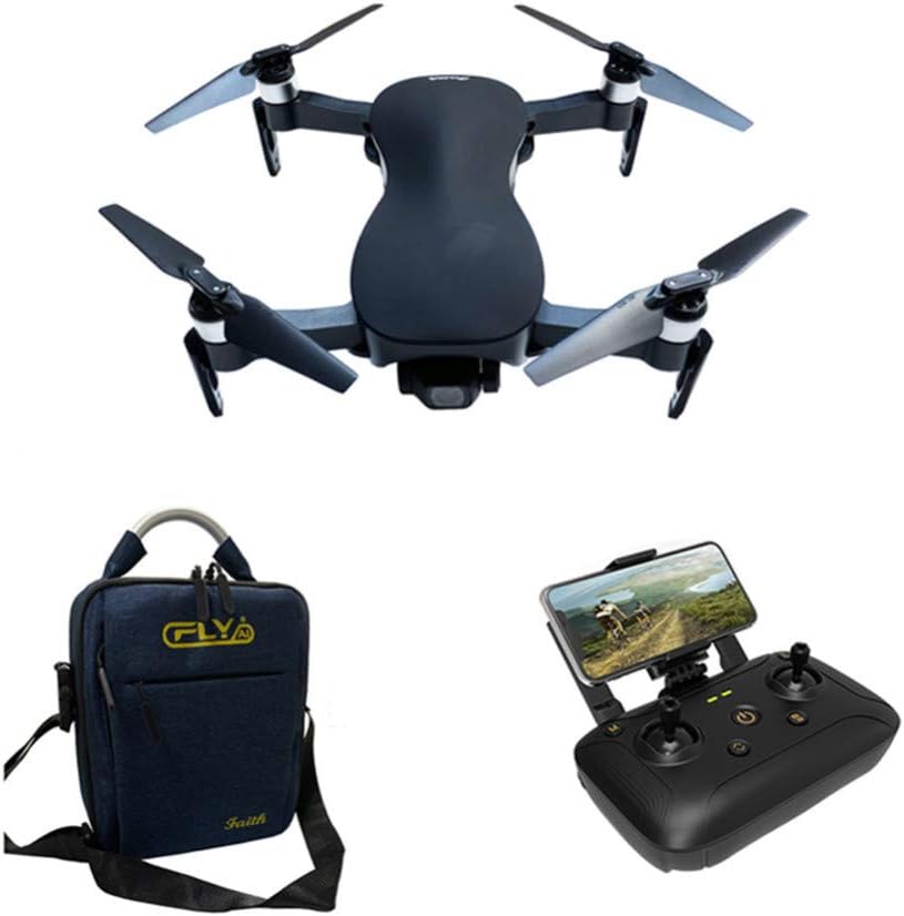 Greaked C Fly Faith 5g Wifi 1 2km Fpv Gps With 4k Hd Camera 3 Axis Stable Gimbal 25 Mins Flight Time Rc Drone Quadcopter Rtf Vs X12 4k Black With Bag Amazon Co Uk Sports
