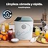 Cecotec Máquina de Hacer Hielo con Ventana, Ice Maker, Chillin' Ice 1200 Go. 120W, Capacidad de Producción Diaria 12kg, Hielo en 6-8 minutos, Cubitos Pequeños, Control Sencillo, Función Autolimpieza #5