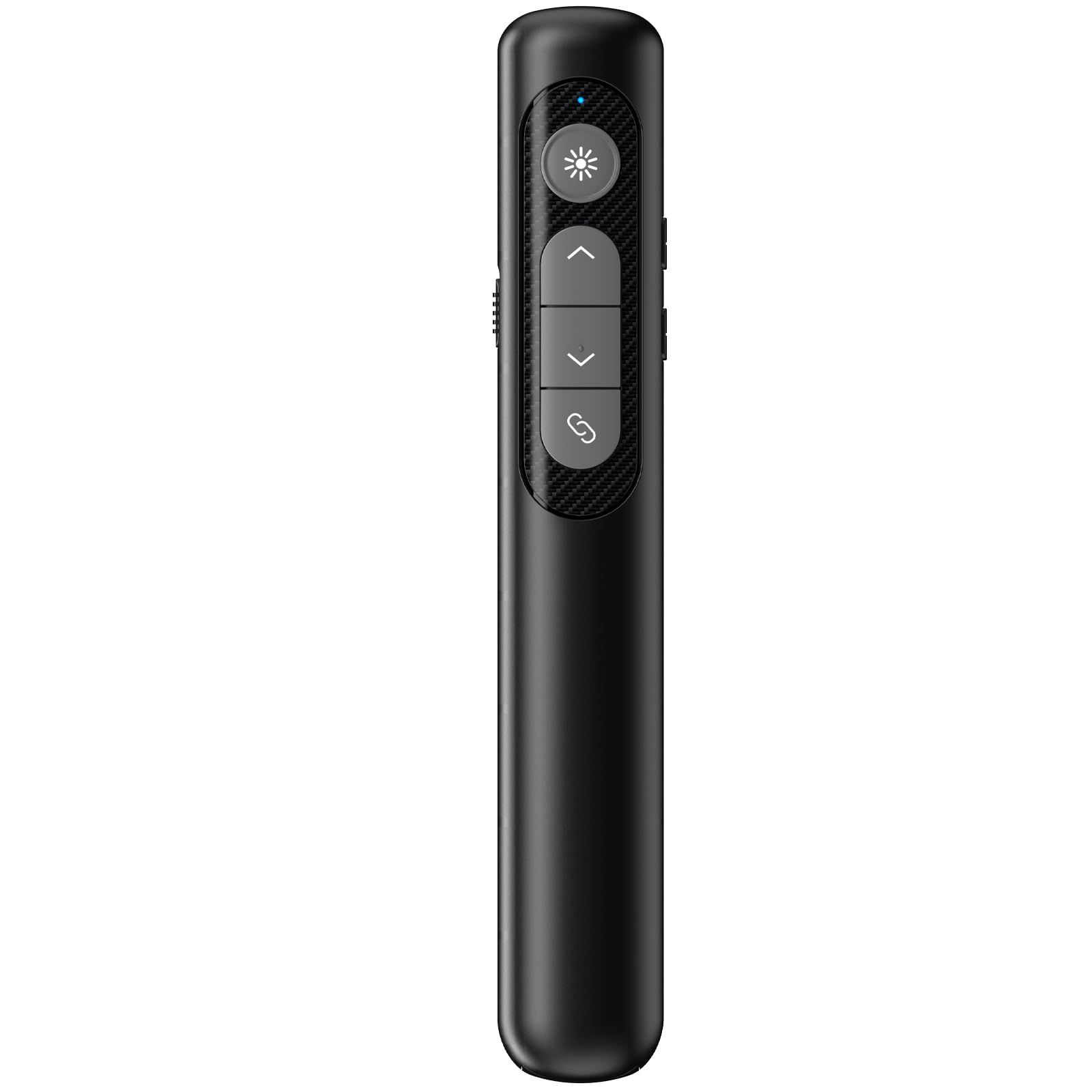 2 in 1 USB Type C Wireless Presentation Clicker with Red Laser Pointer,Hyperlink Volume Control Powerpoint Clicker for Mac Computer Keynote Prezi Google, Presenter Remote PPT Clicker for Presentations