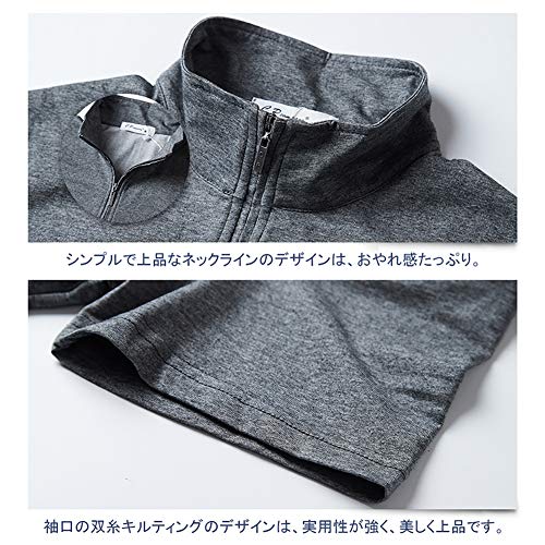 YIGAR メンズポロシャツ 8899QIANHUI-3XL