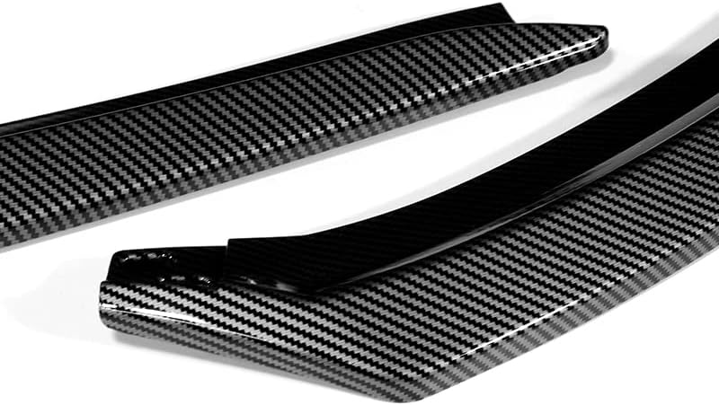 Front Bumper Spoiler Lip fit for Compatible with 2022-2024 Toyota GR86 ST-Style Carbon Look Front Bumper Spoiler Splitter Lip