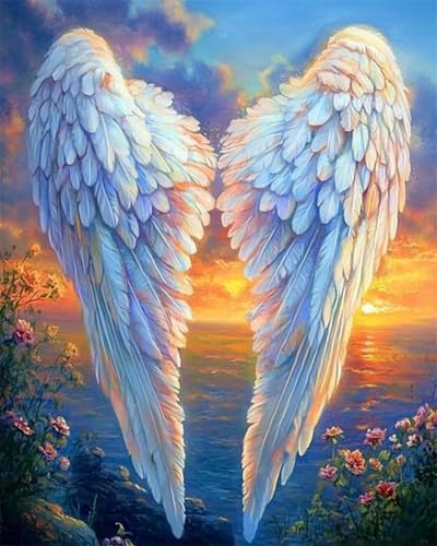 Ensemble de bricolage avec perles ailes d'ange un cadeau fait main idéal