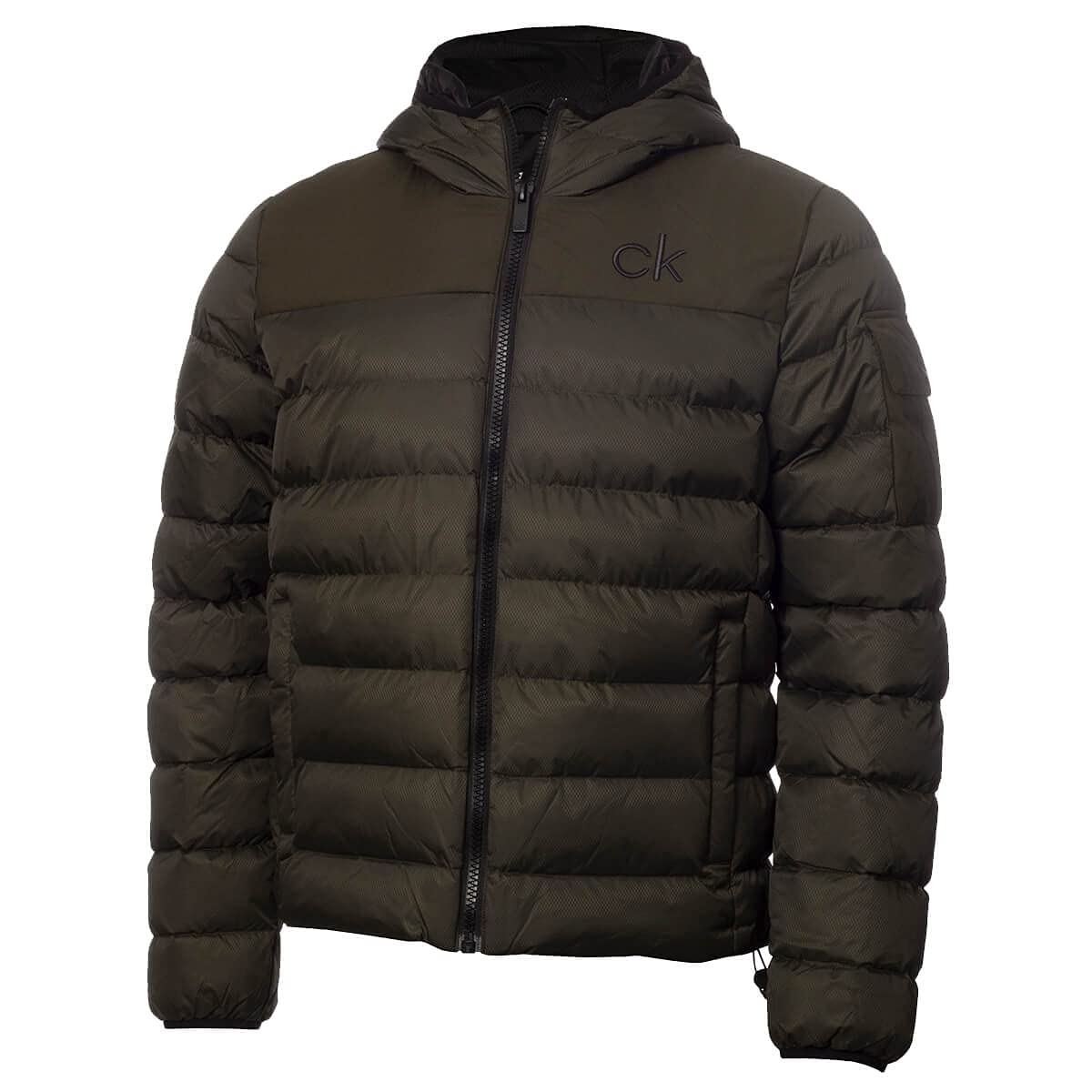 Calvin Klein Men's Olive Green Lassen Jacket - Xl