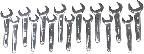 Inc 9515 Juego de llaves de servicio métricas de 15 piezas