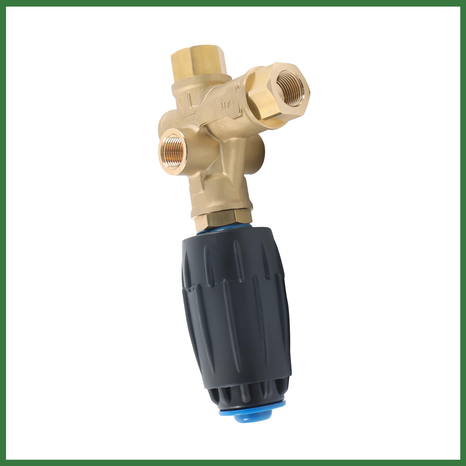 Régulateur de nettoyeur haute pression 3650PSI VRT3-250 8GPM 3/8" FNPT pour avec bouton de réglage pour nettoyeurs haute pression