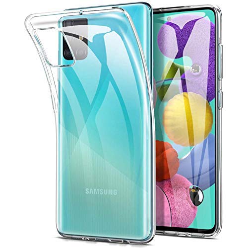 Solimo Soft and Flexible Back Cover for Samsung Galaxy A51 (Transparent,Polycarbonate) (B0856237NG) Amazon Price History, Amazon Price Tracker
